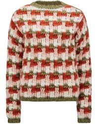 Moncler - Grenoble Crewneck Knitted Jumper - Lyst