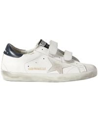 Golden Goose - Old School Imitation Sequins And Onion Casual Sneakers - Lyst