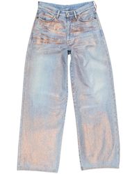 Acne Studios - 1981 Loose Glitter Jeans - Lyst