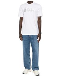 BOSS - Short-Sleeved T-Shirt - Lyst