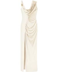 Versace - Asymmetric Draped Medusa 95 Dress - Lyst