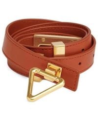 Bottega Veneta - Triangle Buckle Belt - Lyst