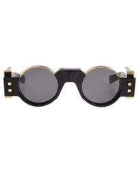 Balmain - Eyewear Olivier Ii Round Frame Sunglasses - Lyst