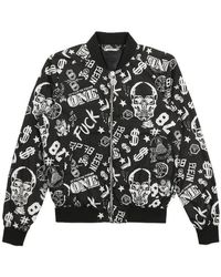 Philipp Plein - Pattern Printed Casual Jacket - Lyst