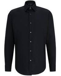 BOSS - Boss Regular-Fit Poplin Shirt - Lyst