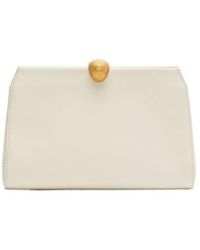 Nour Hammour - Lou Leather Clutch - Lyst