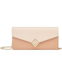 Fendi - Ff Diamonds Rectangular Chained Wallet - Lyst