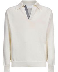 Lardini - Contrast-Trim Raglan-Sleeve Sweater - Lyst