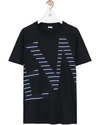 Loewe - Cotton T-Shirt - Lyst