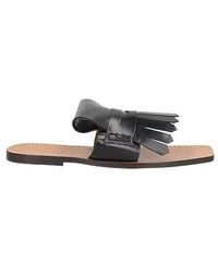 Marni - Plain Colour Sandals - Lyst