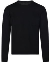 Roberto Collina - Crew-Neck Long-Sleeve Sweater - Lyst
