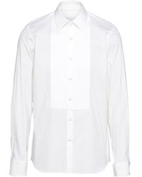 Prada - Long-Sleeved Button-Up Shirt - Lyst