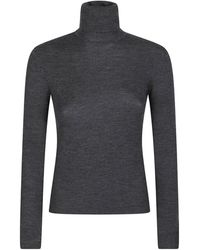 P.A.R.O.S.H. - Long Turtle Neck Long Sleeve Sweater - Lyst