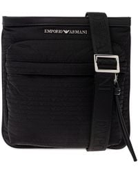 Emporio Armani - Nylon Crossbody Bag - Lyst
