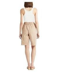 Max Mara - Crew-Neck Racerback Ribbed Tank Top - Lyst