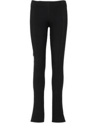 Barrow - Low-Rise Ribbed Trousers - Lyst