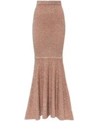 Altuzarra - Kasou Metallic Knit Maxi Skirt - Lyst