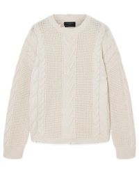 AllSaints - Tenter Crew Jumper - Lyst