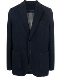 Circolo 1901 - Single-Breasted Cotton-Blend Blazer - Lyst