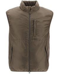 Aspesi - Padded High-Neck Gillet - Lyst