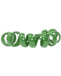 Bottega Veneta - Coiled Open-Cuff Bracelet - Lyst
