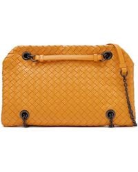 Bottega Veneta - Logo Shoulder Bag - Lyst