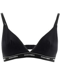 DSquared² - Logo-Band Bra - Lyst