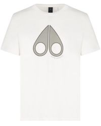 Moose Knuckles - Round-Neck Short-Sleeved T-Shirt - Lyst
