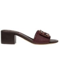 Fendi - Baguette Wide-Band Slides - Lyst