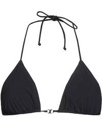 Tory Burch - Plain Colour Bikini Tops - Lyst