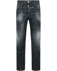 DSquared² - Easy Wash 642 Distressed Jeans - Lyst
