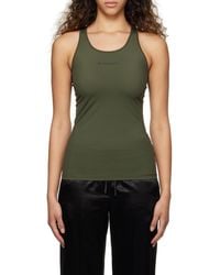 Jil Sander - Logo Printed Crewneck Tank Top - Lyst