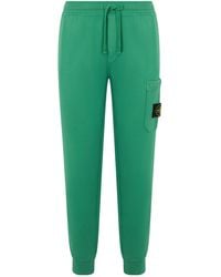 Stone Island - Elastic Waist Sports Pants - Lyst