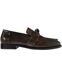 Bottega Veneta - Round-Toe Loafers - Lyst