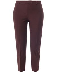 Max Mara - 'S Umanita Mid-Rise Cropped Trousers - Lyst