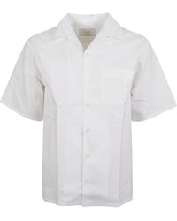 Prada - Short-Sleeved Button-Up Shirt - Lyst