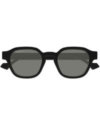 Gucci - Eyewear Square Frame Sunglasses - Lyst
