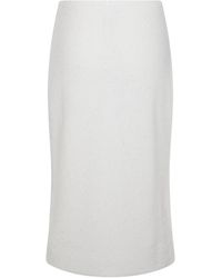 Fabiana Filippi - Sequin-Embellished Knitted Pencil Skirt - Lyst