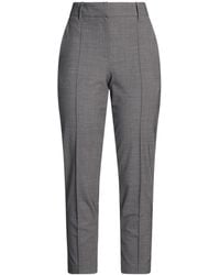 Brunello Cucinelli - Solid Color Slim-Fit Dress Pants - Lyst