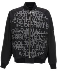 A_COLD_WALL* - A-Cold-Wall* Zip-Up Long-Sleeved Bomber Jacket - Lyst
