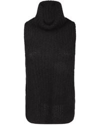 Herno - Sleeveless Turtleneck Sweater - Lyst