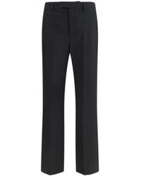 Valentino - Pleated Slim Fit Pants - Lyst