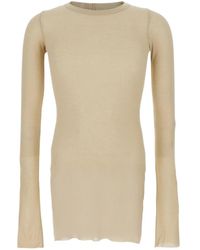 Rick Owens - Crewneck Long-Sleeved T-Shirt - Lyst