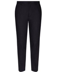 Dolce & Gabbana - Tailored Pinstripe Flannel Pants - Lyst