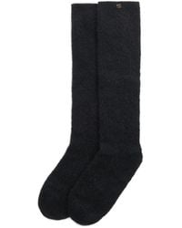 Valentino - Logo Plaque Socks - Lyst