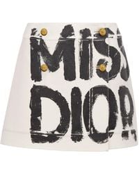 Dior - Wrap Miniskirt - Lyst