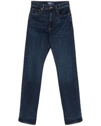 Ralph Lauren - Polo Logo Patch Straight Leg Jeans - Lyst