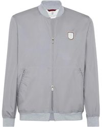 Brunello Cucinelli - Tennis Badge Sweatshirt - Lyst