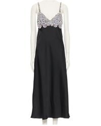 Valentino - Embellished V-Neck Sleeveless Dress - Lyst