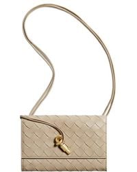 Bottega Veneta - Andiamo Intrecciato Shoulder Bag - Lyst
